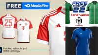 5293+ Mockup Adidas Jersey Download Free