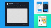 530+ Twitter Post Mockup Psd Customizable Design Files