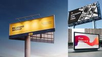 5302+ Mockup Billboard Free Best for Showcase