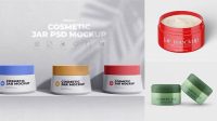 5302+ Plastic Cosmetic Jar PSD Mockup Custom Graphic Resource Free Download