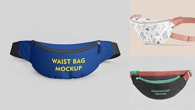 5308+ Waist Bag Mockup Digital Download