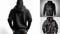 5309+ Template Hoodie Hitam Creative PSD Resources