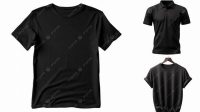 5325+ Mockup Kaos Hitam Png Easy Editable