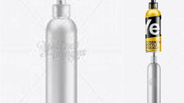 5333+ Metal Bottle with Batcher PSD Mockup High-Resolution Editable PSD