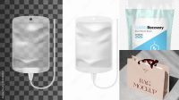 5340+ Iv Bag Mockup Free PSD