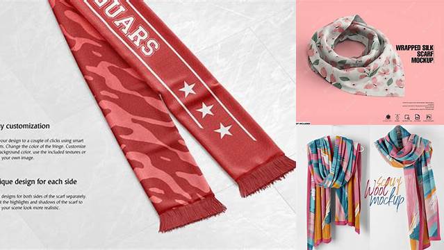 5340+ Scarf Mockup Free Download Premium Quality Freebie