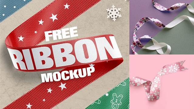 5344+ Ribbon Mockup PSD Free Download