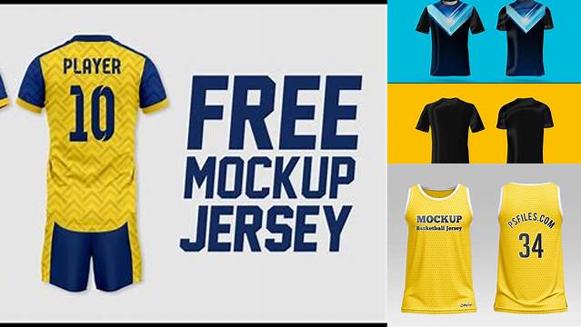 5347+ Jersey Mockup Cdr Download Free Editable PSD Template