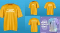 5359+ Mockup T Shirt Oversize PSD Free Download