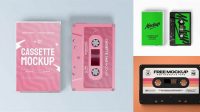 5379+ Cassette Mockup Free Download Free