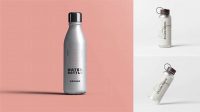 5405+ Aluminum Water Bottle Mockup Free Best Free Resource