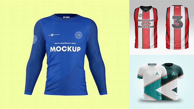 5417+ Sublimation Jersey Mockup Free Best Free Mockup PSD