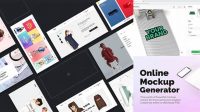 5423+ Woocommerce Mockup Generator PSD Download