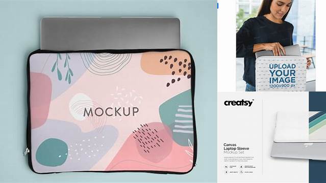 5432+ Laptop Sleeve Mockup Best Free Mockup PSD