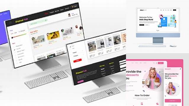 5434+ Ecommerce Website Mock Ups Smart PNG Image