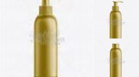 5435+ Gold Plastic Cosmetic Bottle with Batcher 150 ml Digital Download