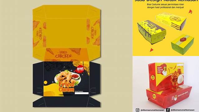 5438+ Desain Kardus Makanan Include TIFF