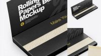 5443+ Rolling Paper Box Mockup Free Digital Download