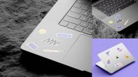 5447+ Laptop Sticker Mockup Psd Free Advanced Photoshop Design Free