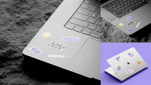 5447+ Laptop Sticker Mockup Psd Free Advanced Photoshop Design Free