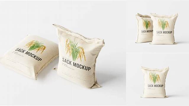 5447+ Rice Sack Mockup Free Download Include TIFF