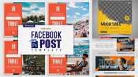 5461+ Facebook Post Template Psd Modern Design PSD