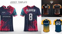 5465+ Jersey Design Template Psd Free Download High-Quality PSD Files