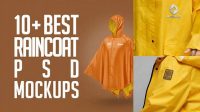 5466+ Mockup Raincoat PSD Free Download