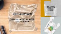 5478+ Transparent Plastic Bag Mockup Free High-Resolution PSD Download