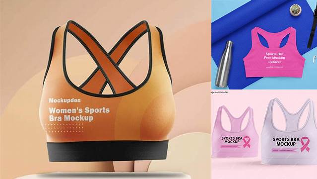 5479+ Sports Bra Mockup For Free Download