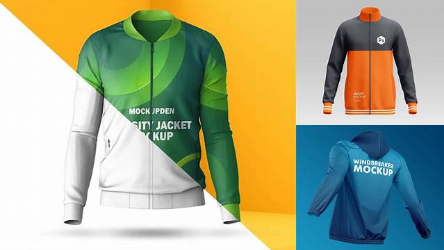 5480+ Sports Jacket Mockup Download Free Premium Design PSD