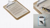 5481+ Carton Clipboard PSD Mockup Half Side View Fully Editable Photoshop PSD Free Download