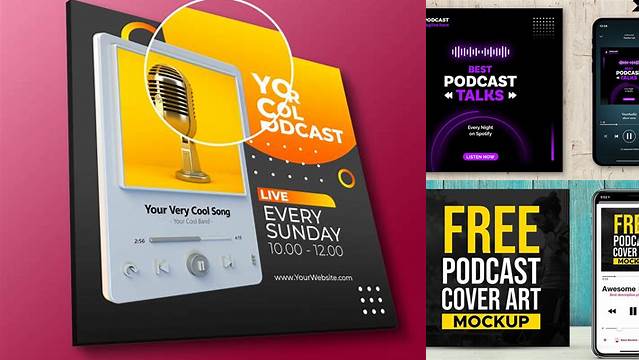 549+ Podcast Mockup Psd Free Download For Free Download