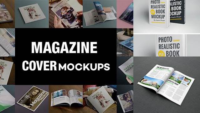 5491+ Magazine Mockup Graphicburger Easy-to-Edit PSD