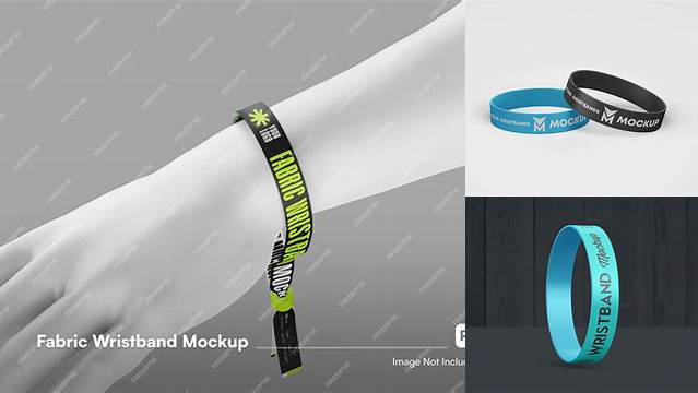 5497+ Fabric Wristband Mockup Download PSD Now