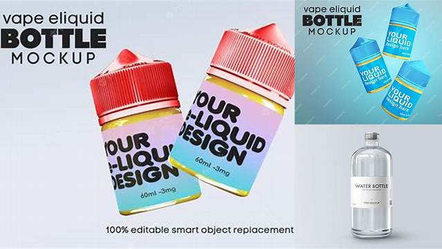 5497+ Glass Bottle With Liquid PSD Mockup Premium Quality PSD Freebie