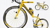 5503+ Road Bicycle PSD Mockup Left Side View High-End Photoshop Mockup