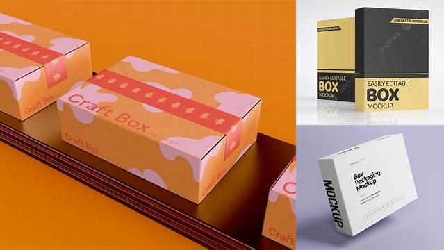 5509+ 3d Box Mockup Professional PSD Resource