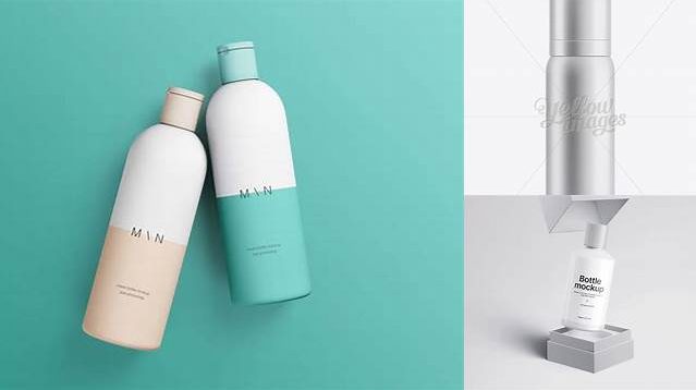 5511+ Tubular Cosmetic Bottle PSD Mockup Layered Photoshop Template