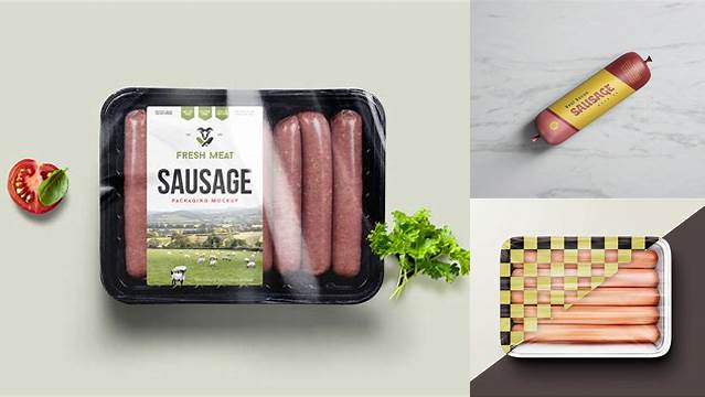 5513+ Wiener Sausages PSD Mockup Mockup PSD Free Download