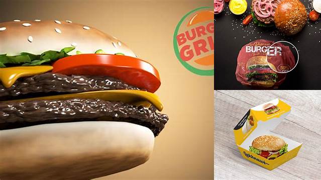 5514+ Mockup Burger Professional Design PSD