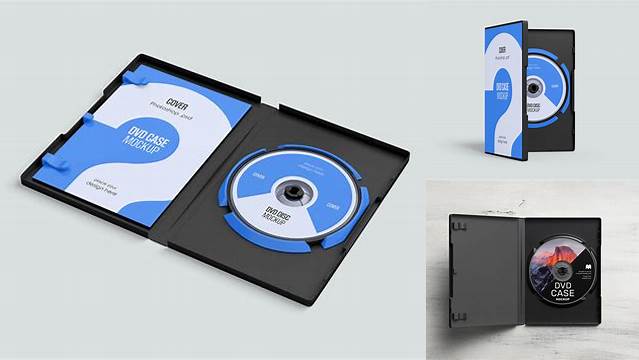 5518+ Dvd Case Mockup High Resolution