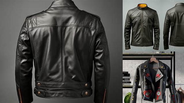 5518+ Leather Jacket Mockup Free Easy-to-Edit PSD