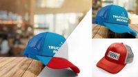 5528+ Trucker Hat Template Psd PSD Free Download