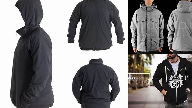 5533+ Jaket Parasut Mockup Smart PNG Image