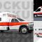 5535+ Ambulance Mockup Psd Free Free Design Resource