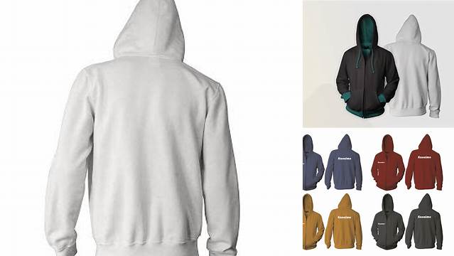 5539+ Mockup Hoodie Cdr Easy Editable