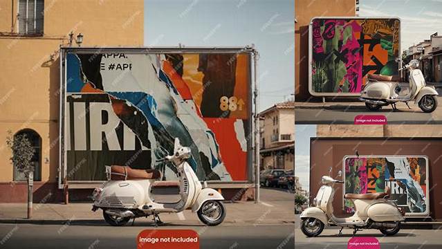 5540+ Vespa Mockup High-Resolution PSD Download