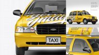 5548+ Taxi Mockup Free High-Quality PSD