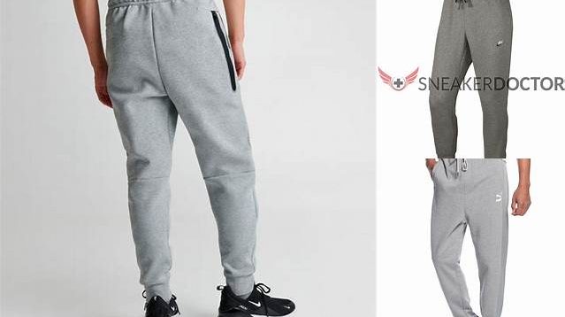 5555+ Men's Cuffed Sweatpants PSD Mockup Back View Free PSD for Designers